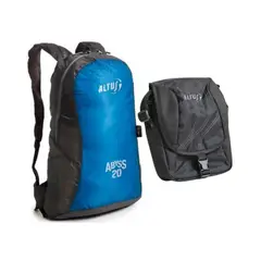 LAKEN - PACK MOCHILA AZUL ABYSS 20L+ BOLSO MANILA - ALTUS