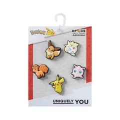 POKEMON - Jibbitz Shoe Charms by Crocs 5 Pack Kanto