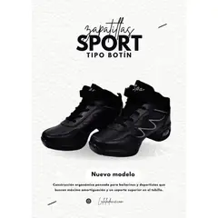 GENERICO - Zapatillas de Baile Sport Tipo Botín