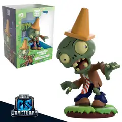 FUNKO - FIGURA YOUTOOZ CONEHEAD ZOMBI CARACONO PLANTAS VS ZOMBIES 3