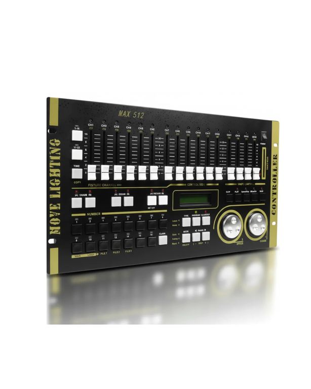 Consola Dmx Max512 Marca Marsilte Para Luces Efectos