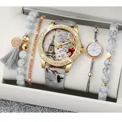 GENERICO - Reloj de Cuarzo para Mujer Tydda con Pulsera a Juego