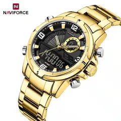 NAVIFORCE - Reloj Analogico-Digital Hombre Nf9257 GBG