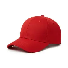 GENERICO - Gorro clásico ajustable - Casual en Rojo, Crema, Plomo y Vino