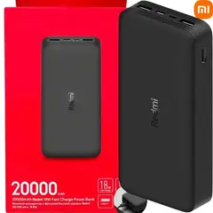 XIAOMI - Power Bank Redmi 20000mAh 18W Fast Charge USB-C Negro
