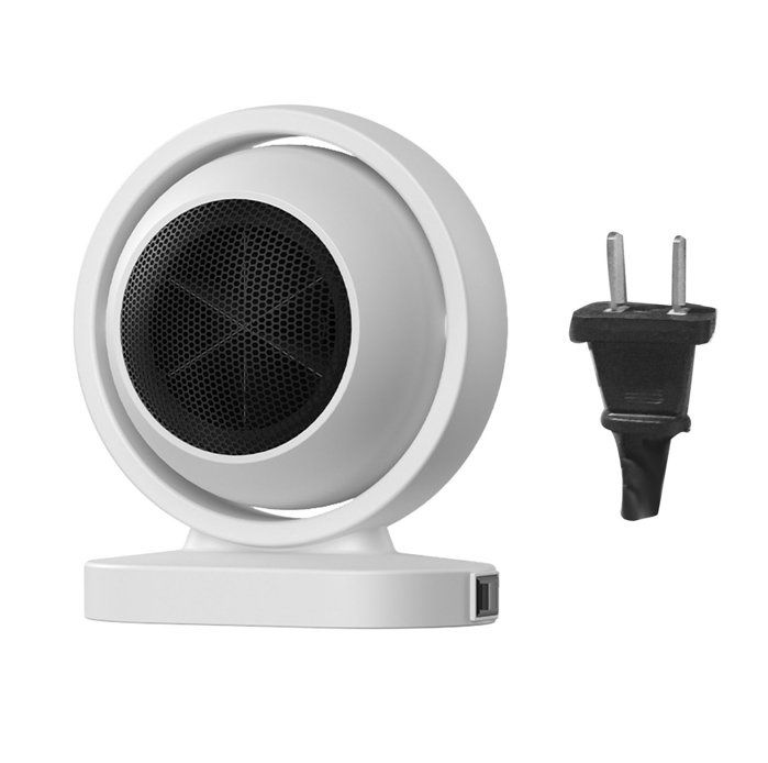 Calentador 380 W Portátil Para El Hogar De Apagado Automático Blanco