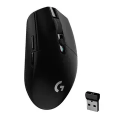 LOGITECH G - Mouse gamer inalám G305 usb 6 boton pila negro