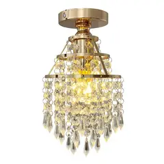 FRANZA - Lámpara de araña moderna de cristal para pasillo de cocina