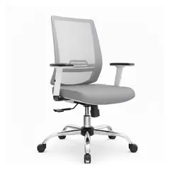 ALTHEA CONFORT - Silla Ergonómica Aeron Gerente Brazos 1D Cromado Gris Eb