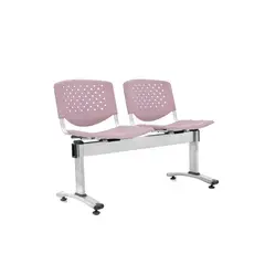 ALTHEA CONFORT - Banqueta De Espera Prisma Pro Gris 2 Asientos Eg