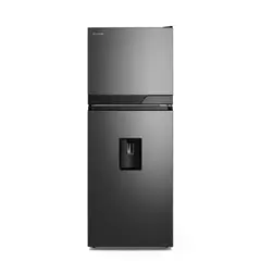 Electrolux - Refrigeradora Top Freezer con dispensador 288L No Frost Negra ERT30A2P6DC
