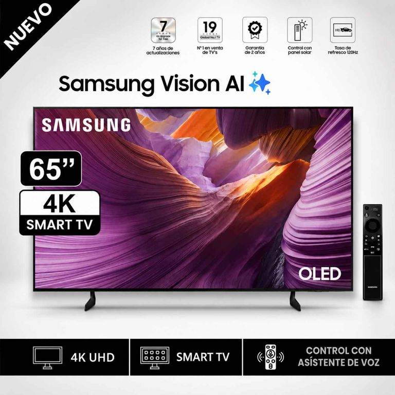 Televisor 65 OLED 4K UHD Vision Ai Smart TV QN65S85FAPXPA