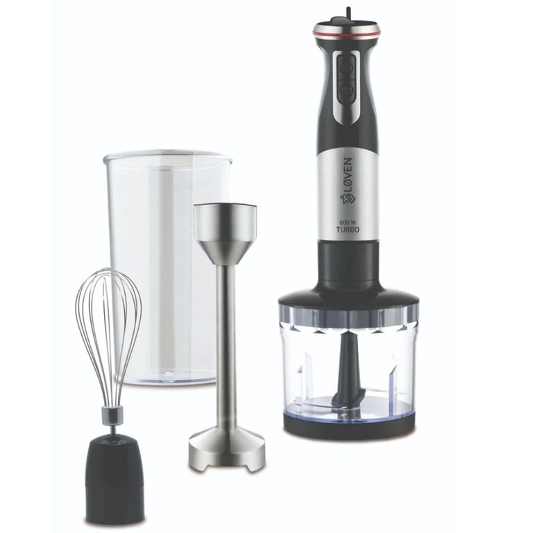 Batidora de Inmersión MP800-CLA 800W 1L Multifunción de Acero Inoxidable
