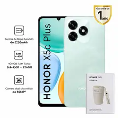 HONOR - X5C PLUS AZUL 4RAM 256GB REGISTRADO + COFFEE CUP