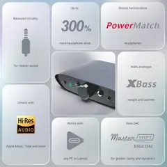 IFI AUDIO - DAC USB de escritorio, MQA, DSD, DXD y PCM 32384
