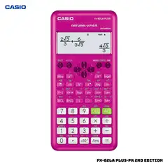 CASIO - CALCULADORA CIENTIFICA FX-82LA PLUS-PK 2ND EDITION - ROSADO