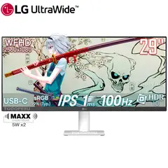 LG - Monitor UltraWide 29 29U531A-W WFHD 100Hz, 1Ms Blanco Slim