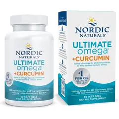 GENERICO - Nordic Naturals Omega curcumina limón - 1200 mg Omega-3 + 400 mg de curcumina optimizada