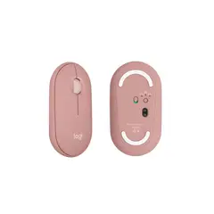 LOGITECH - Mouse Inalámbrico Pebble 2 M350s Bluetooth Clics Silenciosos Rosado