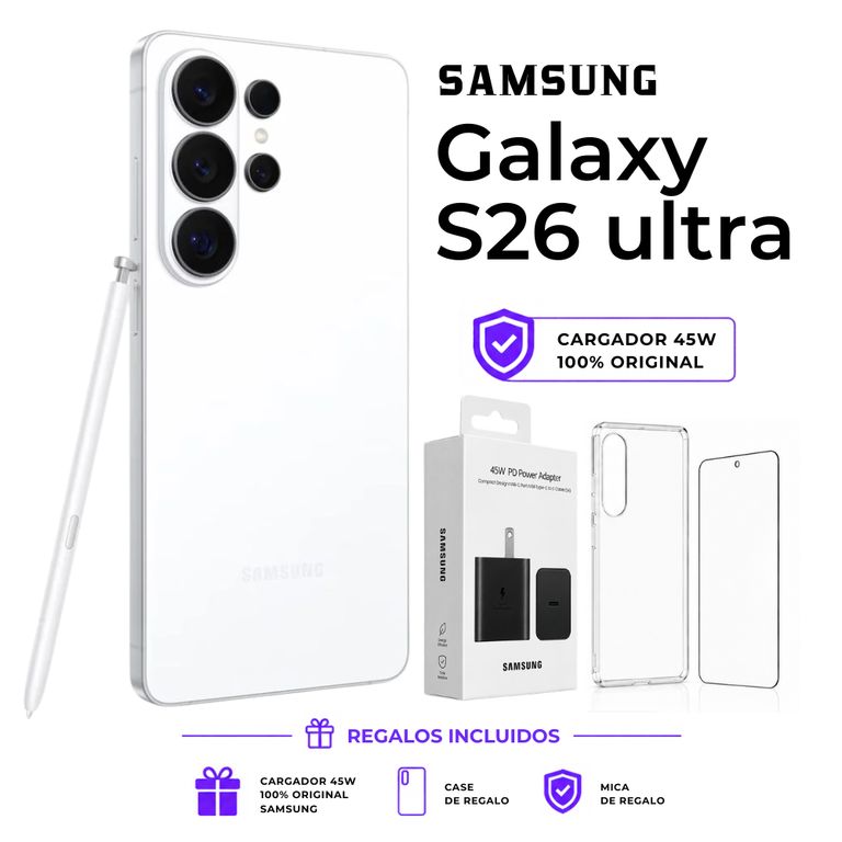 Galaxy S26 Ultra 256GB 12GB RAM + REGALOS