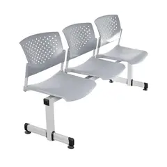 ALTHEA CONFORT - Banqueta De Espera Butterfly Ve Gris 3 Asientos Eg