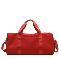 MAKEWAY - - Maletín deportivo con compartimiento para zapatos - Rojo