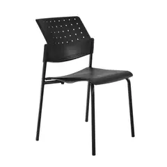ALTHEA CONFORT - Silla De Diseño Fija Movie En Negro