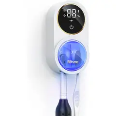 GENERICO - Bitvae - Soporte y Limpiador de Cepillo Dental Bitvae 2.0 con Sensor Infrarrojo - Blanco