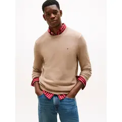 TOMMY HILFIGER - SWEATER ESSENTIAL STRUCTURE CREW NECK