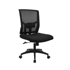 ALTHEA CONFORT - Silla Ergonómica Delphi I Negro Nylon Sin Brazos