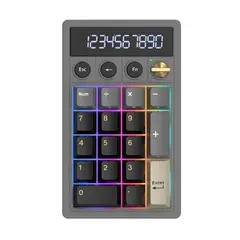 ROYAL KLUDGE - Teclado Numérico M20 Wireless Phantom Switch Violet