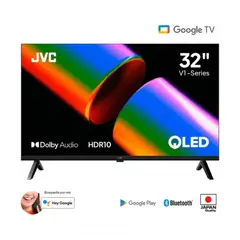 JVC - Televisor 32 QLED HD Google TV LT-32KM1584