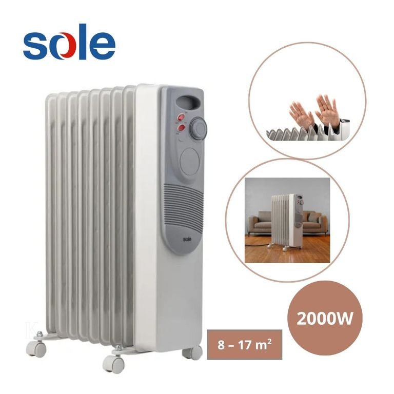 Estufa 2000W de 9 Celdas