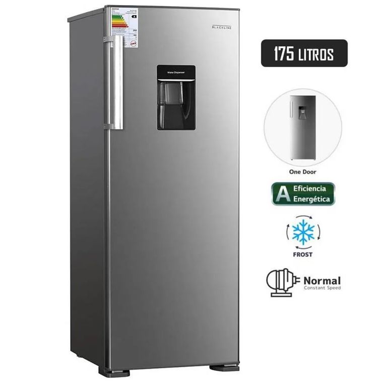 Refrigeradora 175L Frost 1PD Inox