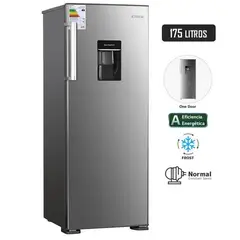BLACKLINE - Refrigeradora 175L Frost 1PD Inox