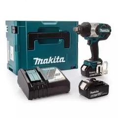 MAKITA - Llave de impacto 1/2" 18V LXT 1000Nm + 2 baterias 5ah