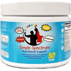 GENERICO - Suplemento Vitamínico Simple Spectrum Apoyo Nutricional Sin Azúcares Añadidos