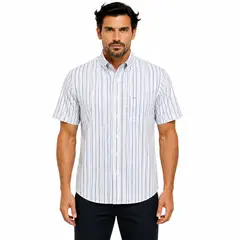 GENERICO - Camisa Manga Corta Turin Hombre Caman London