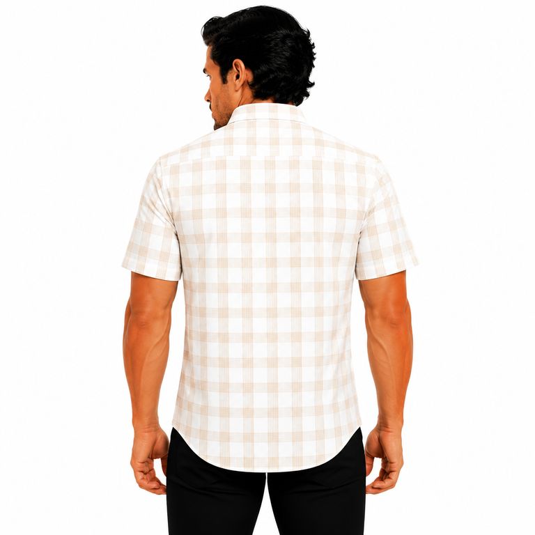 Camisa Manga Corta Lyon Hombre Caman London