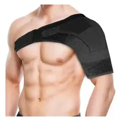 GENERICO - Hombrera Universal Unisex Ajustable Soporte y Compresión para Hombro Talla S M