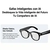 OEM - LENTES SMART CON IA, CÁMARA FHD, TRADUCTOR EN TIEMPO REAL, LLAMADAS, RECONOCIMIENTO DE IMAGEN CON IA