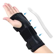 GENERICO - Soporte Deportivo para Muñeca y Palma Ajustable y Cómodo Talla M