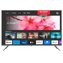 SHARP - Televisor 32 Pulgadas Smart TV Full HD 2T-C32GF2060L Google TV