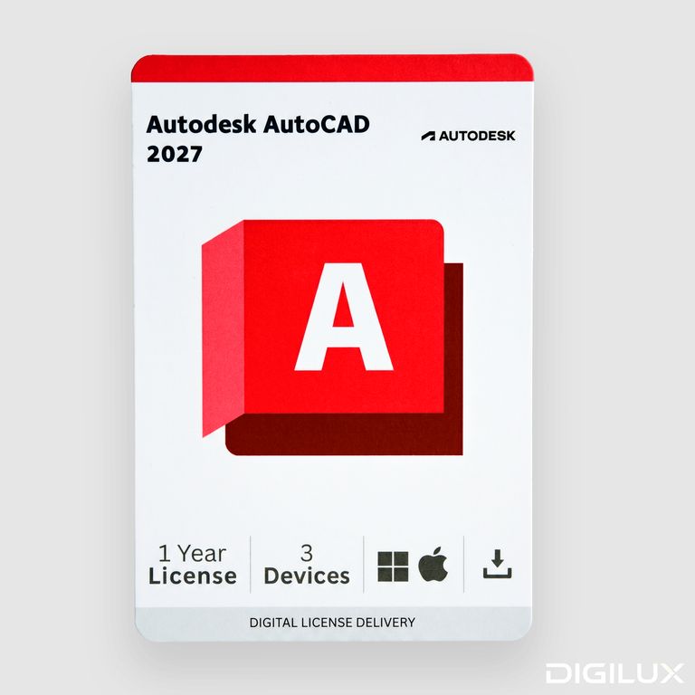 Autodesk AutoCAD 2027 EDU - Clave de Activación Digital 12 Meses