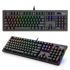 GENERAL - Teclado Mecánico Gamer OUSAID DK230 RGB - 104 Teclas - USB