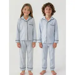 GENERICO - Pijama Niño 100% algodón Pima extra suave - T10