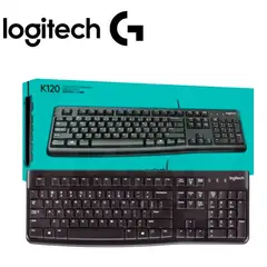 LOGITECH - TECLADO K120 USB BLACK
