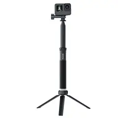 TELESIN - Selfie Trípode de aluminio para GoPro, Osmo, Ace y Celulares