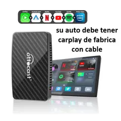 GENERICO - Convertidor Android Auto o Carplay A Inalambrico Con Netflix y youtube