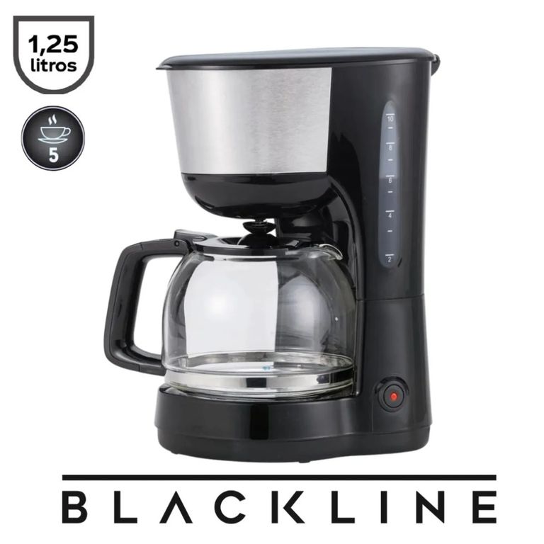 CAFETERA 125LT COLOR NEGRO MOD CM4313A-CB